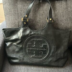 Tory Burch black leather bag